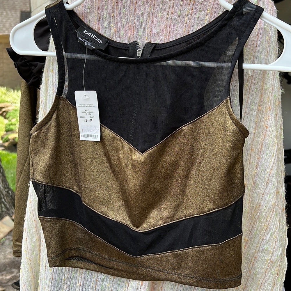 Bebe Top New with tag Size Small